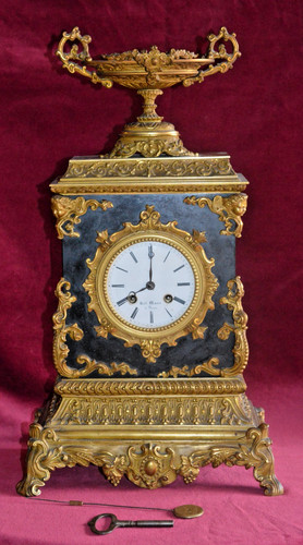 Antique cast iron gilt - cast, &