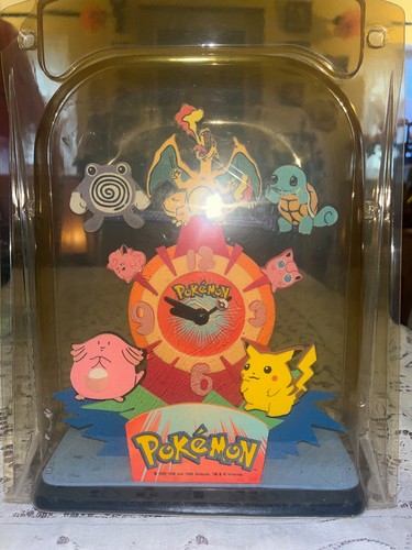 Pokémon seesaw clock - pokémon,