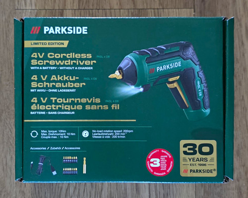Parkside limited edition - parkside, 4v