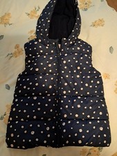 Girls Gillet 6/7 Navy  From Asda George Nice And Warm