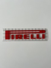 Pirelli Tires Logo Sticker Die