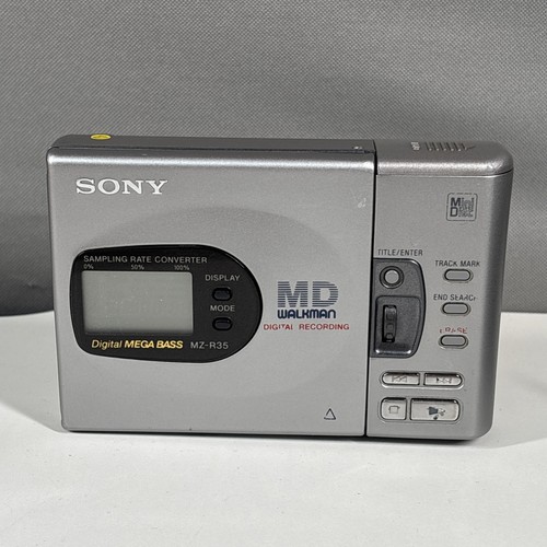Sony mini disc walkman - disc, digital