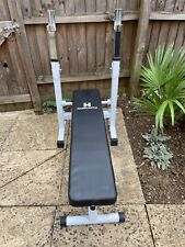 Gym Hardcastle Multi Function Folding Weight Bench Press Bench - White