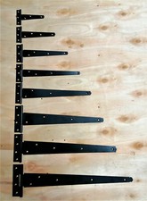 Black Finish Tee Hinges 4" -