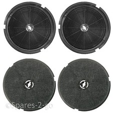 4 x CDA 3C9 EVP61 EVP91 EVG9 Carbon Charcoal Cooker Vent Hood Extractor Filters
