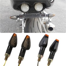 4X BLACK MOTORCYCLE TURN
