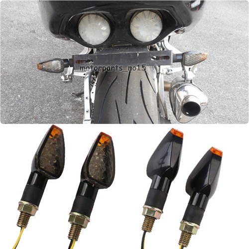 Black motorcycle turn - 4x,
