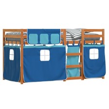 Bunk Bed Solid Pine Wood Light