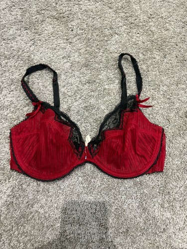 Lejaby red and black lace - lejaby,