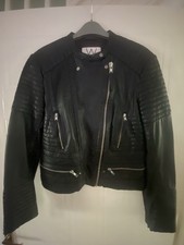 Wallis Womens Black Leather