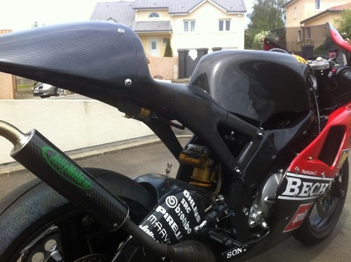 Aprilia rs250 racing seat tail - aprilia,