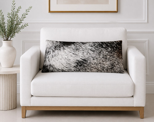 100 natural cowhide - cowhide, pillow