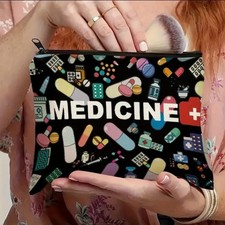 First Aid Canvas Storage Bag