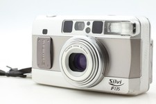 [MINT] Fuji Fujifilm Silvi F135 Silver 35mm Point & Shoot Film Camera From JAPAN