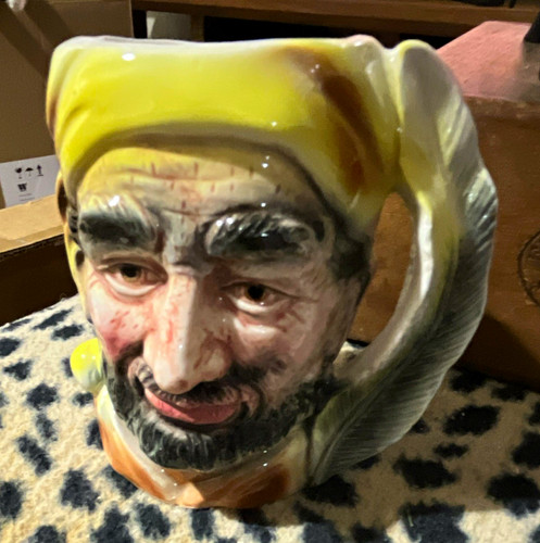 Ceramic figural character toby - ceramic,