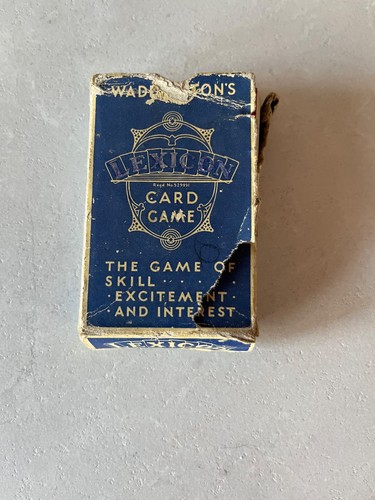 Waddingtons vintage lexicon - waddingtons,