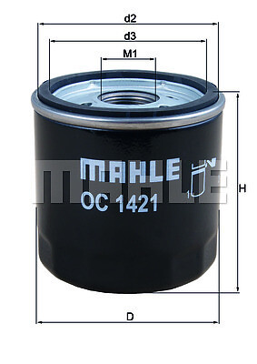 New oil filter - for, cadillac