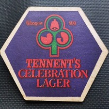 Tennents Beer Mat Uk Cat No