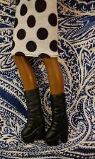 Vintage Spice Girls Doll Boots Black Platform Knee High 90s✨️ OFFERS ✨️FREE POST