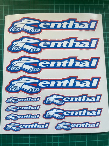 Renthal decal set printed - 11,