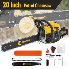 CONENTOOL 2.55KW Petrol Chainsaw 58cc 2-Stroke 20 Inch Bar Gasoline Cutter 2025