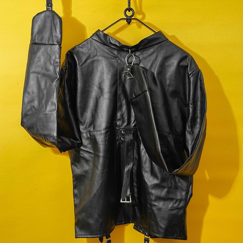 Leather asylum straight - leather,