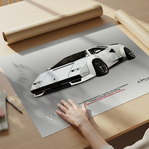 Lamborghini countach v12 - countach, a3