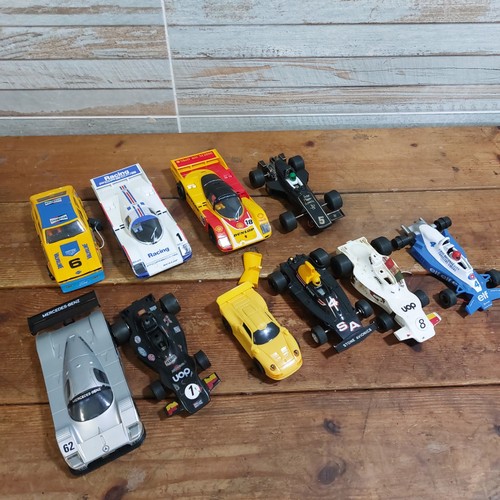 Scalextric job lot 10cars - scalextric, of