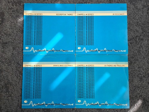 Library music lps - x,