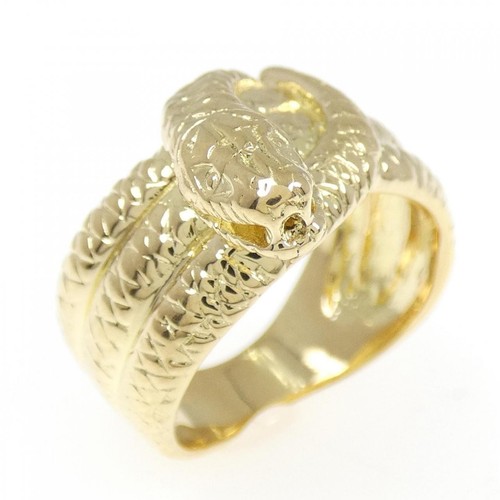 Authentic k18yg snake ring - authentic,