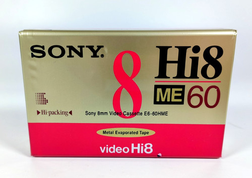 Sony hi8 video cassette - 60,