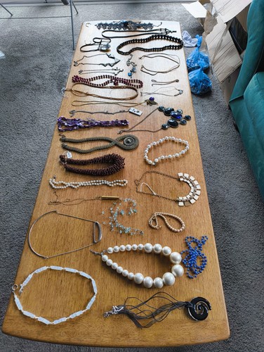 Job lot necklaces - necklaces, costume