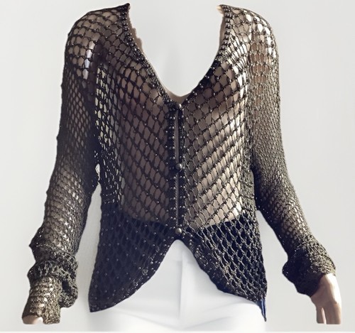 Vintage olive green metallic - green,
