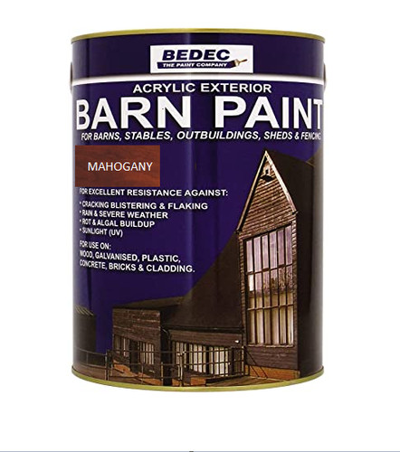 Bedec barn paint semi - paint, gloss