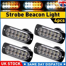 12V-24V 4X LED Truck Tow Grill