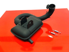 VESPA P200E PX200E RALLY 200 1972 TO 1997 SIP ROAD 2 BLACK RACING EXHAUST