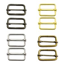 Metal Slider Buckles 3 Bar Tri Glide Buckle Fasteners for 32mm Webbing Strap