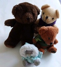 Bundle of 4 Teddy Bears