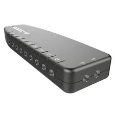 SLx TV Signal Booster Aerial Amplifier with Coax Connections, 4G & 5G Filtering