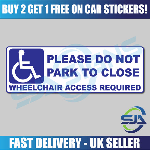 Wheelchair access required - access, car
