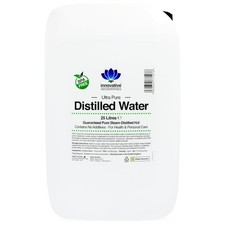 25 Litres (25L) Ultra Pure Distilled Water Steam Process - Free Delivery & Tap