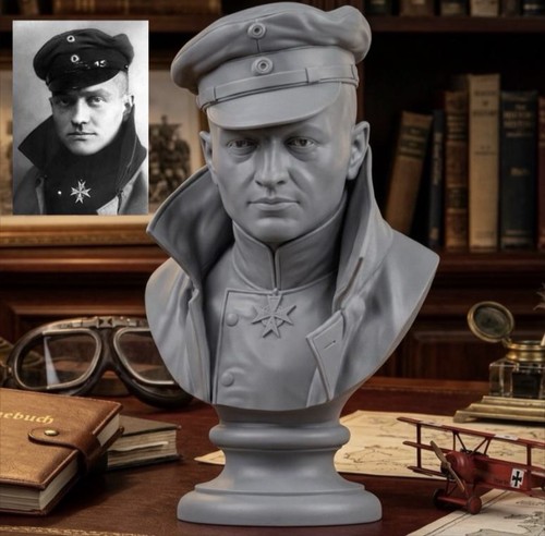 Manfred von richthofen bust - richthofen,