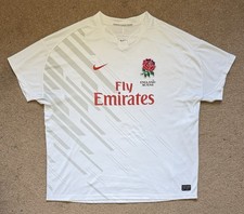 England Sevens 2010 Nike Rugby Union Shirt Jersey Mens Size XL