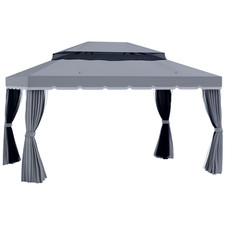 Outsunny 3x4m tier - 3x4m, gazebo