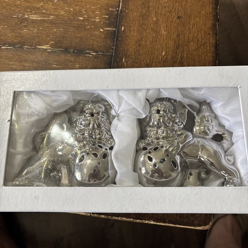 Foo dog ornaments original box - ornaments,