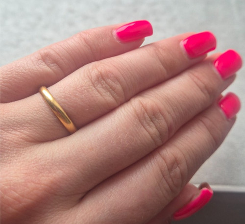 22ct yellow gold - wedding, band
