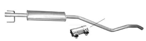 Middle silencer pot - silencer,