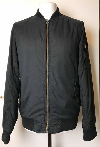 Mens navy blue bomber - navy,