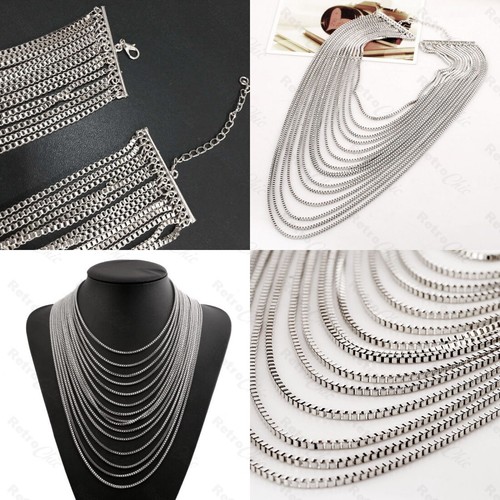 Multichain necklace big - multichain,