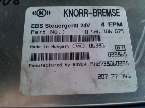 Volvo fh13 ebs unit - fh13,